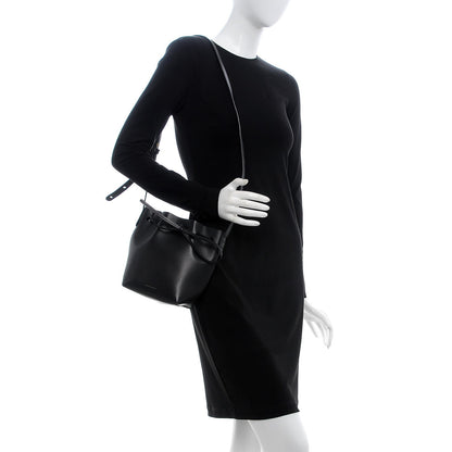 Mansur Gavriel Calfskin Mini Mini Bucket Bag Black 2 of 9
