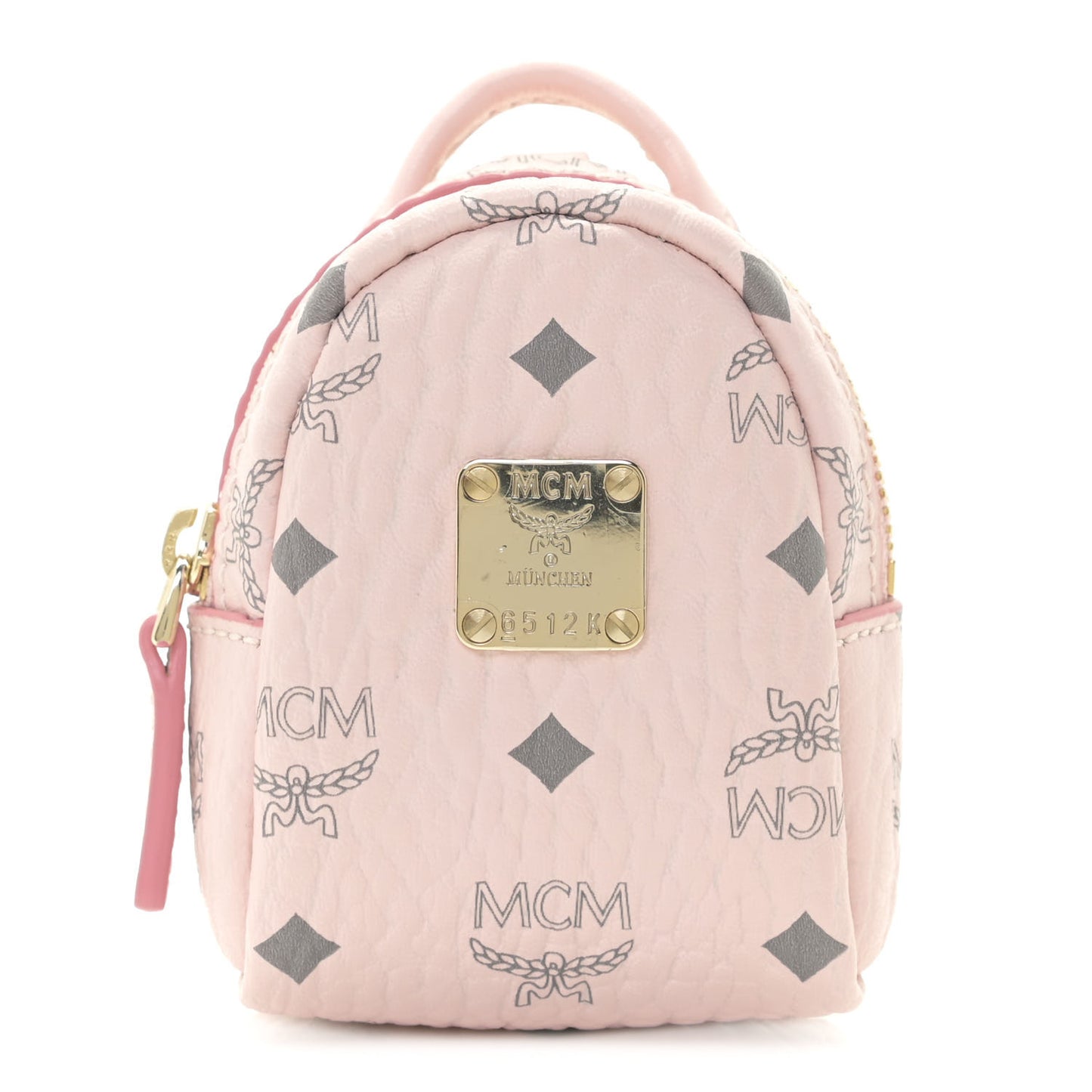 Visetos Backpack Charm Crossbody Soft Pink