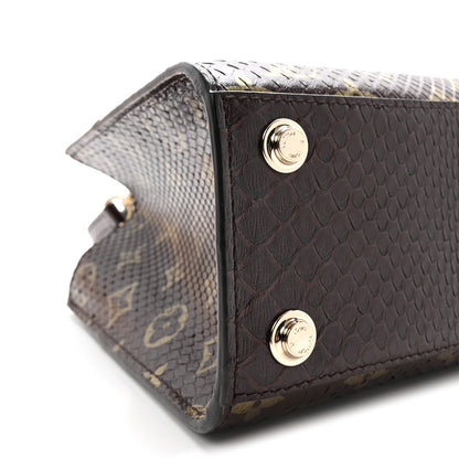 Louis Vuitton Snakeskin Monogram City Steamer Mini Brown 9 of 9