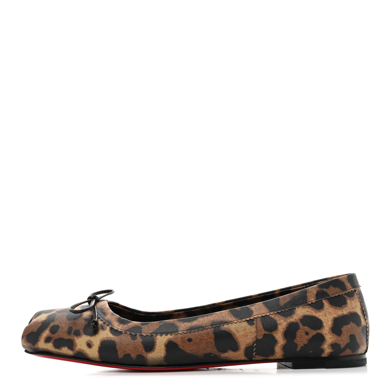 Christian Louboutin Veau Velours Mamadrague Flats 38.5 Leo 1 of 9
