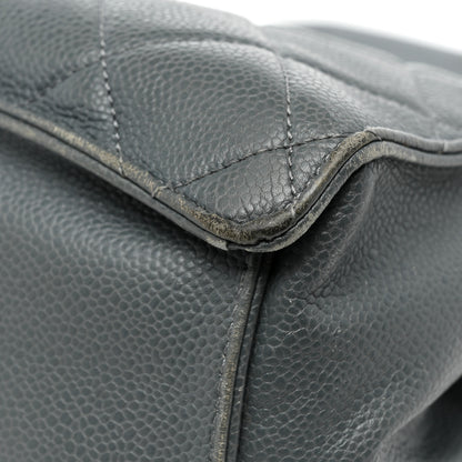 Chanel Caviar Quilted Large Retro Class Flap Grey 17 of 23