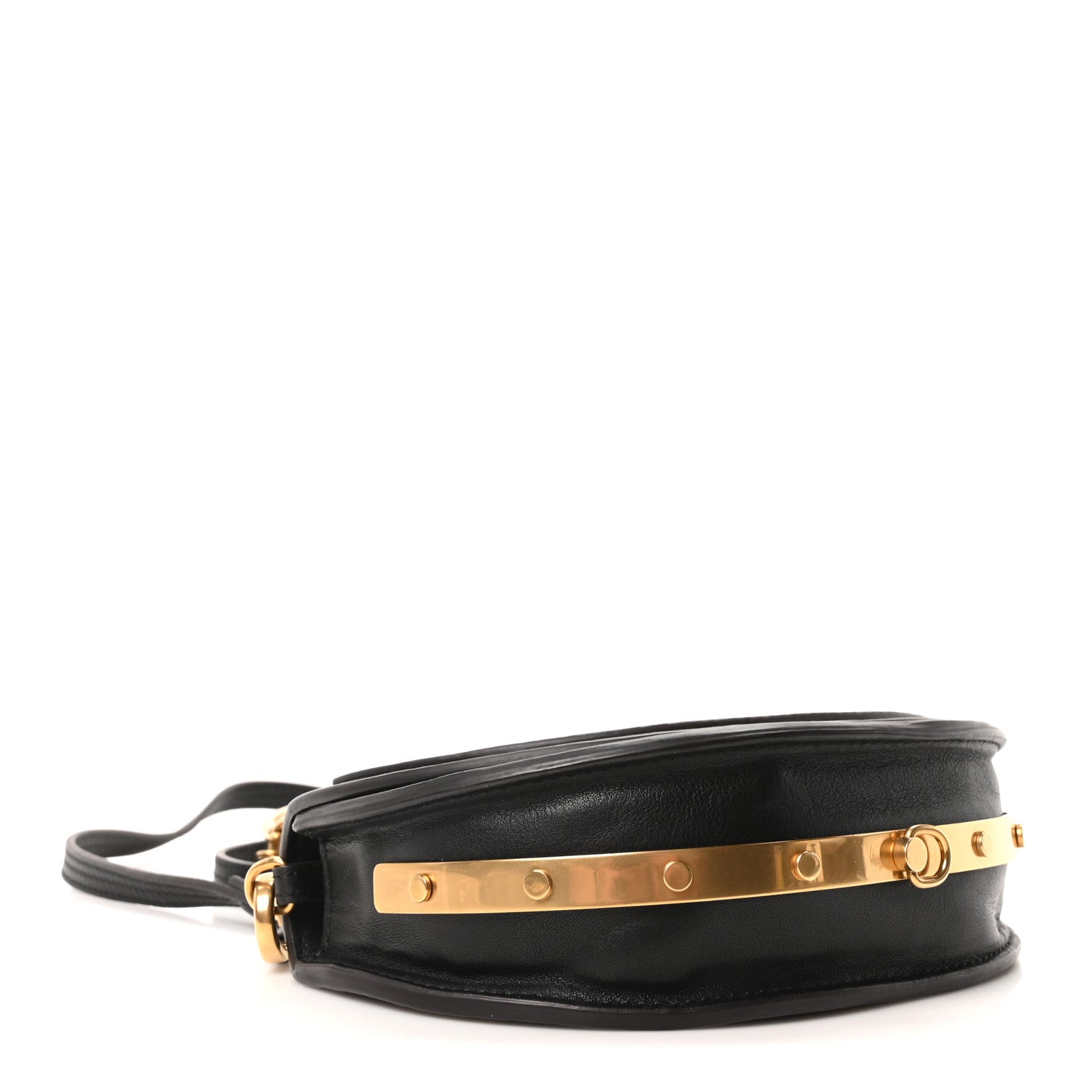 Chloe Calfskin Small Nile Bracelet Minaudiere Bag Black 4 of 10