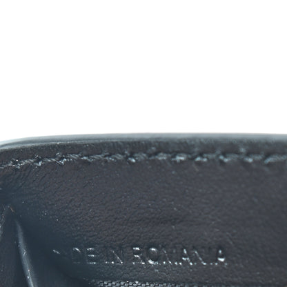 Burberry Vintage Check Grain Calfskin Halton Wallet Black 7 of 8