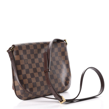 Louis Vuitton Damier Ebene Musette Tango 3 of 13