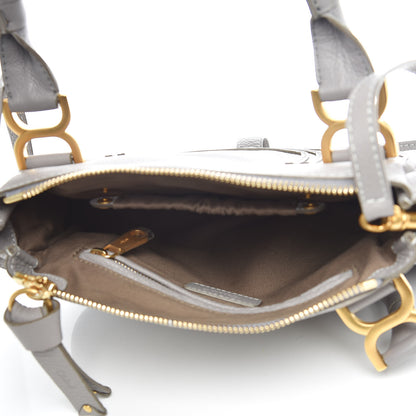 Chloe Calfskin Small Marcie Satchel Cashmere Grey 6 of 13