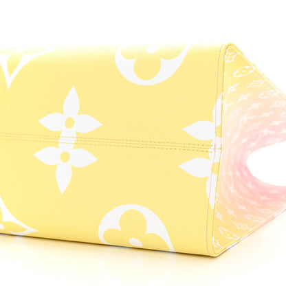 Louis Vuitton LOUIS VUITTON Monogram Giant By The Pool OnTheGo GM Light Pink 9 of 9
