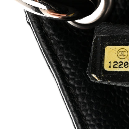 Chanel Caviar Quilted Grand Shopping Tote GST Black 8 of 11