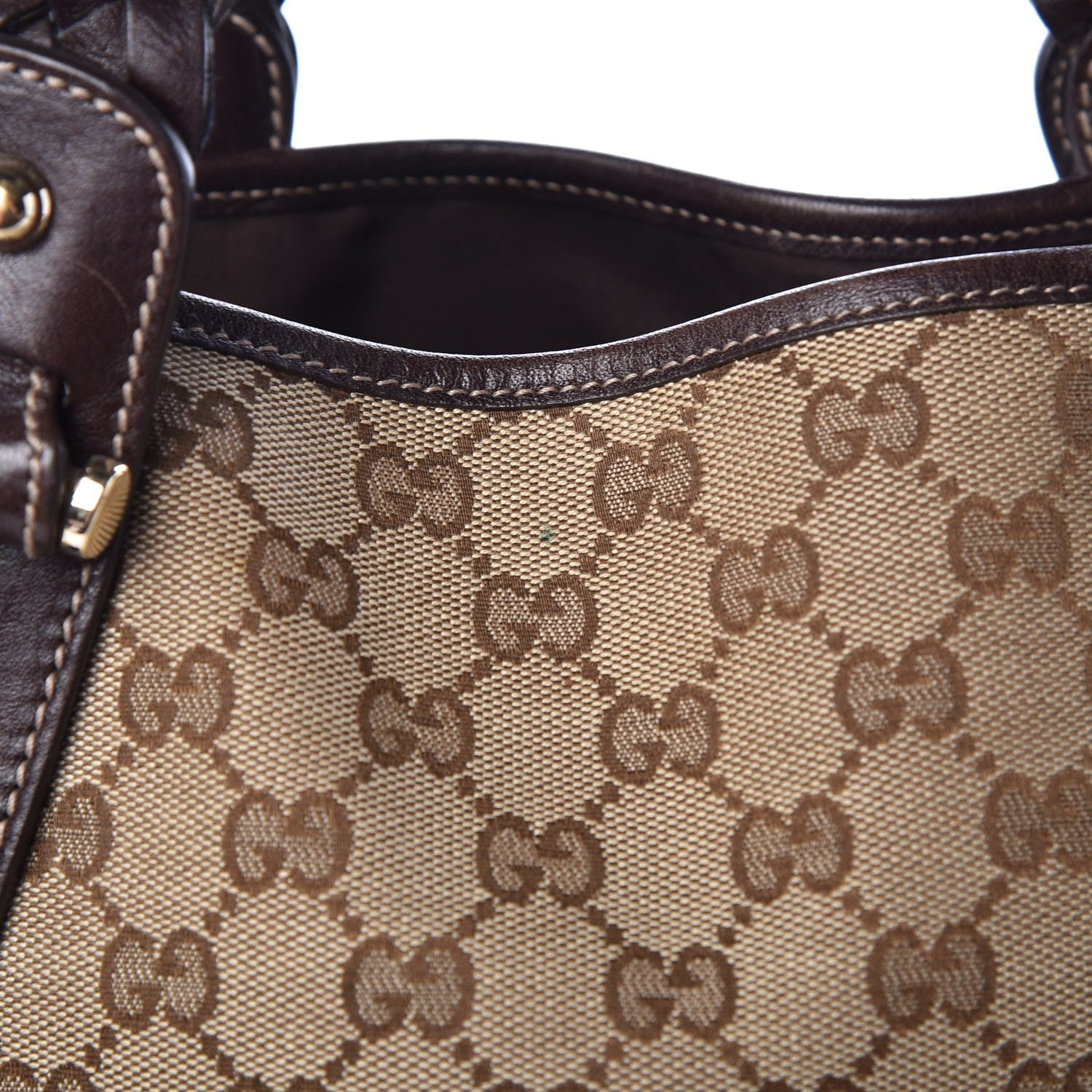 Gucci Monogram Small Pelham Shoulder Bag Dark Brown 10 of 10