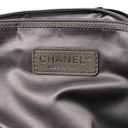 Chanel Crinkled Coated Canvas Le Marais Large Tote Black 6 of 16