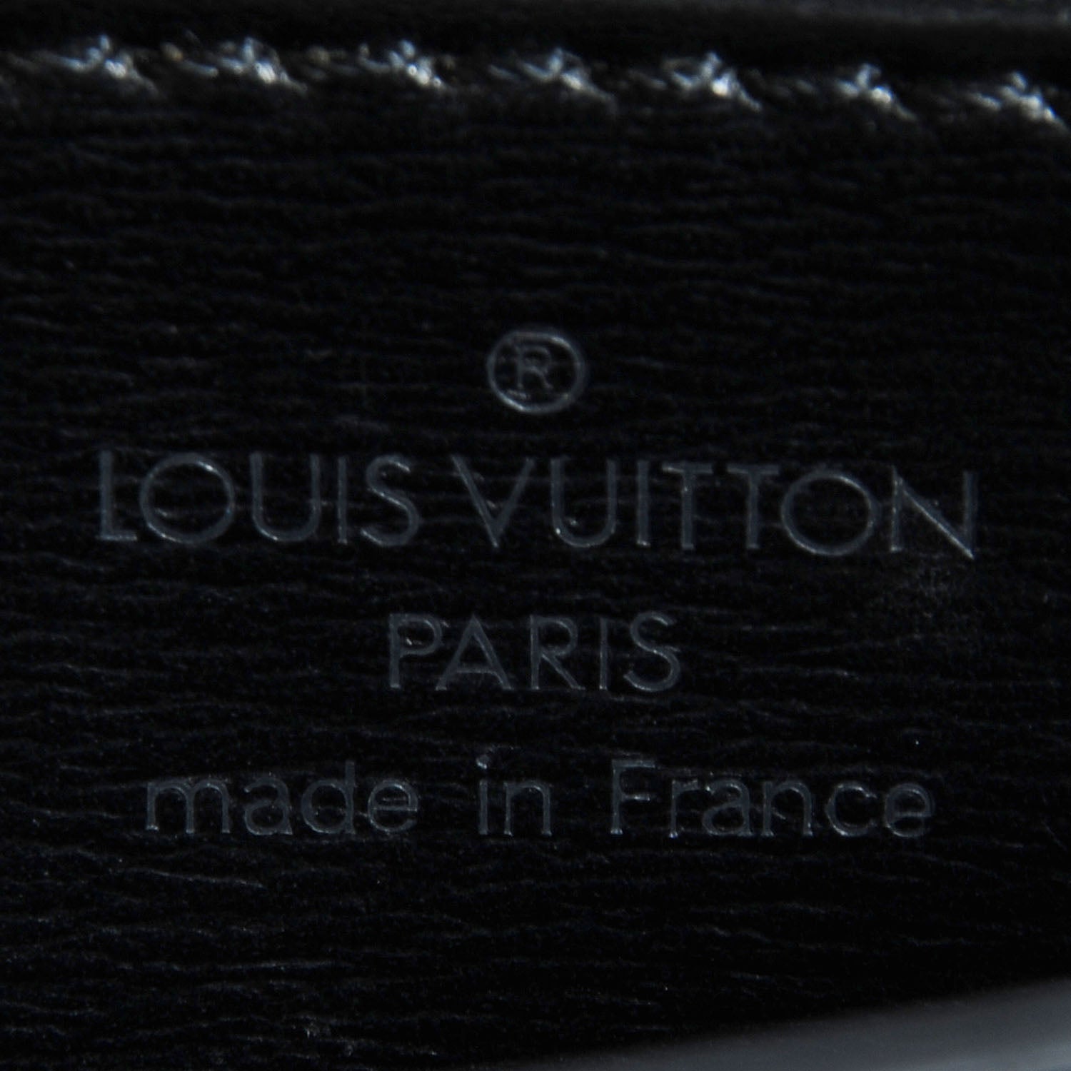 Louis Vuitton Epi Malesherbes Black 5 of 7