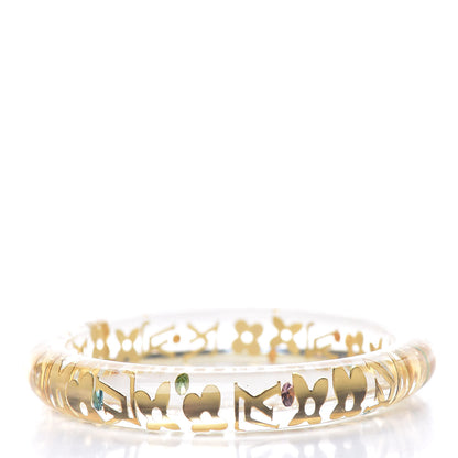 Louis Vuitton Resin Swarovski Medium Inclusion Bracelet PM Transparent 3 of 3