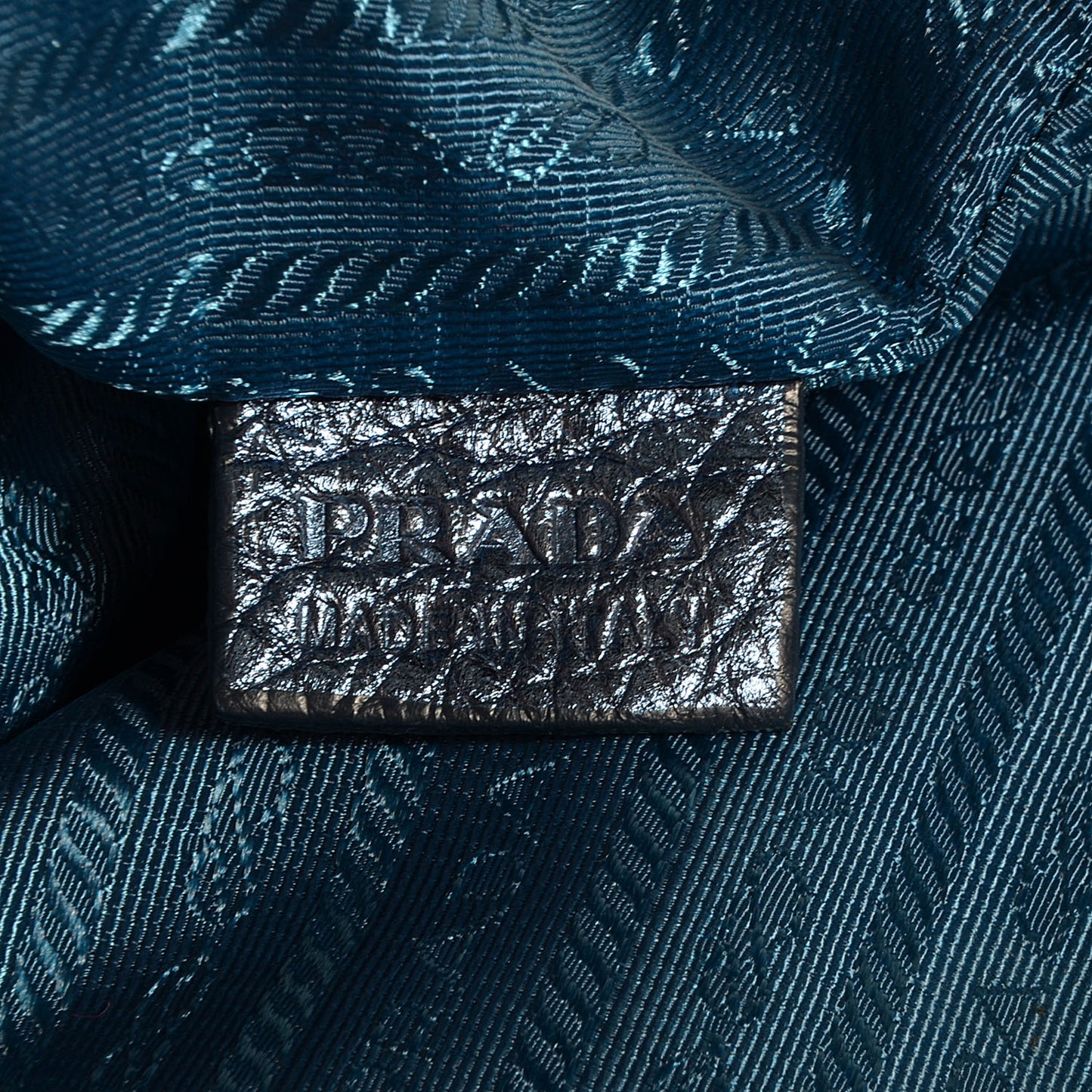 Vitello Daino Satchel Denim Mordore