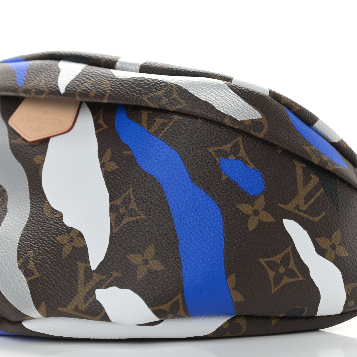 X LOL Monogram Bumbag Blue Silver