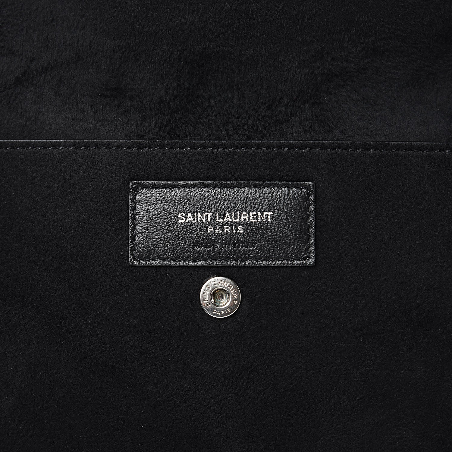 Saint Laurent Lambskin Teddy Drawstring Bag Eros Red 7 of 10
