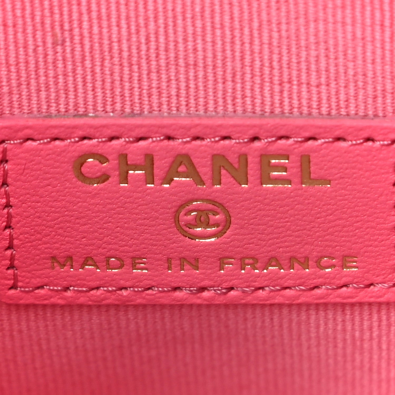 Chanel Lambskin Quilted CC In Love Heart Clutch With Chain Pink 6 of 9
