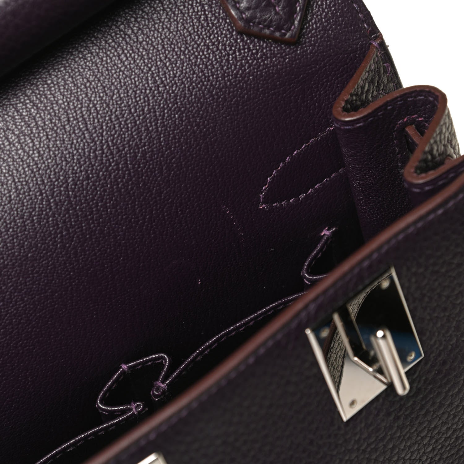 Hermes Taurillon Clemence Jypsiere 28 Raisin 11 of 14