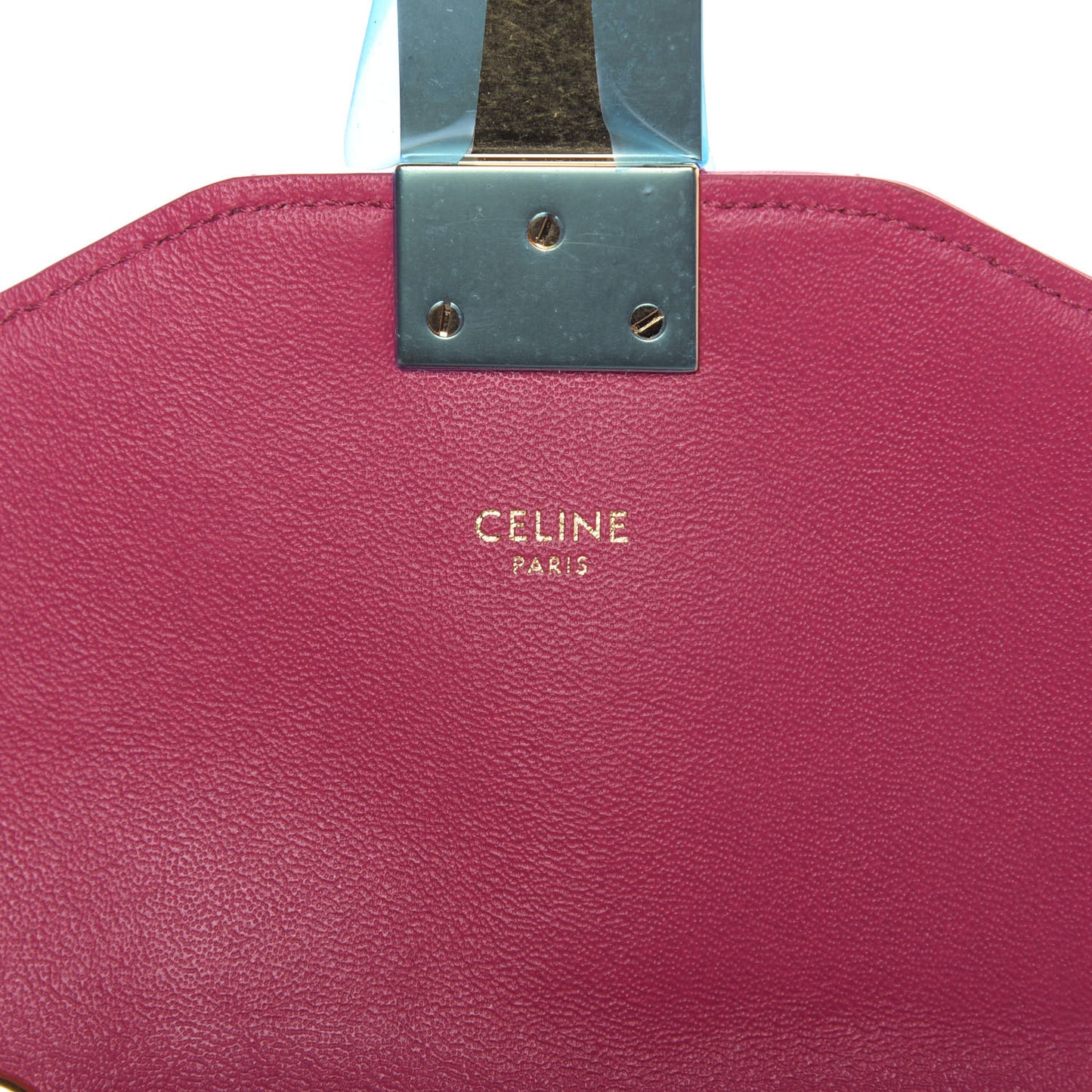 Calfskin Quilted Medium C Bag Pink