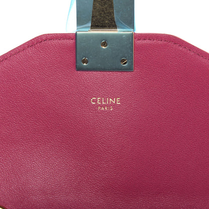 Celine Calfskin Quilted Medium C Bag Pink 9 of 10