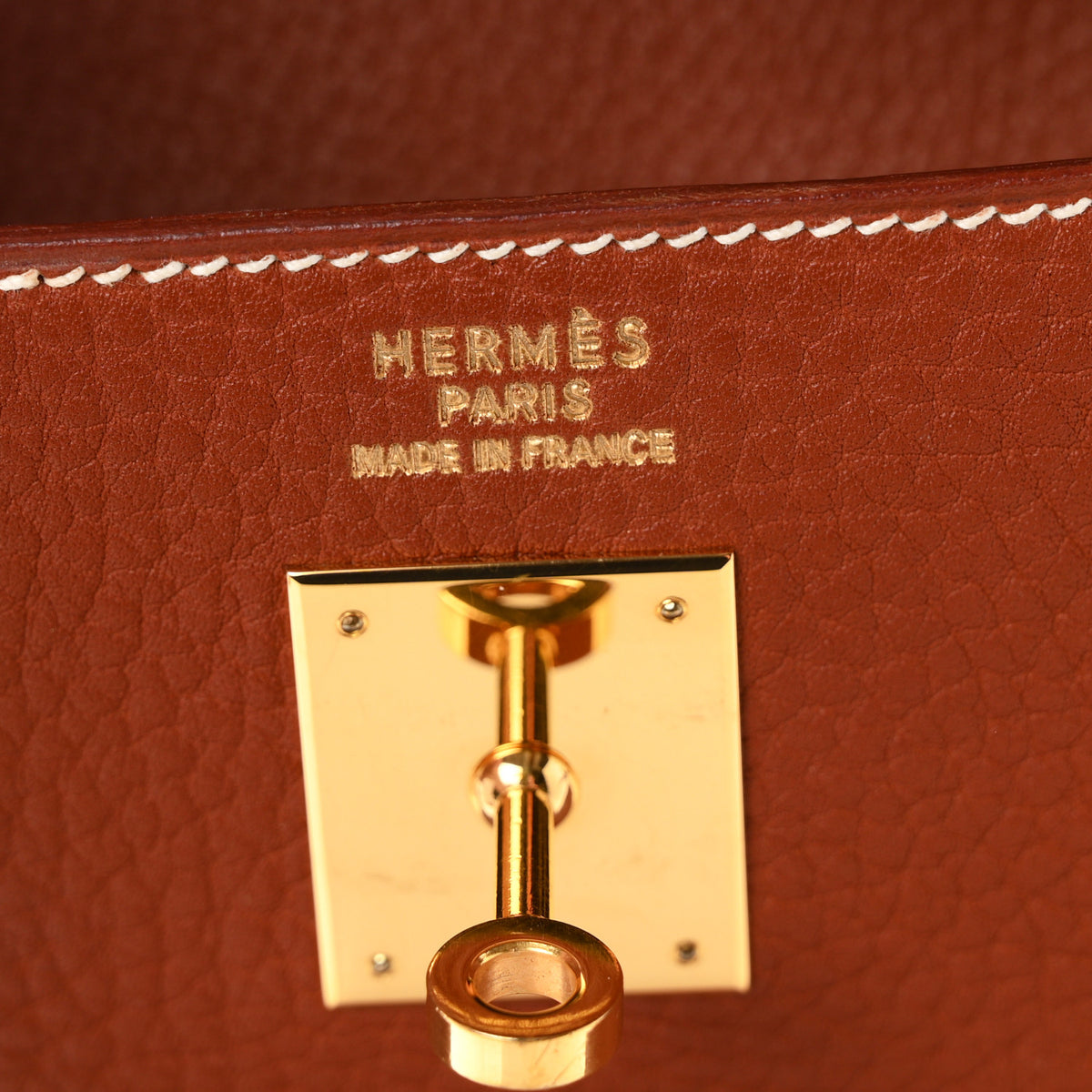 Hermes Ardennes Kelly Sellier 35 Noisette 6 of 10