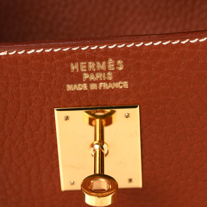 Hermes Ardennes Kelly Sellier 35 Noisette 6 of 10
