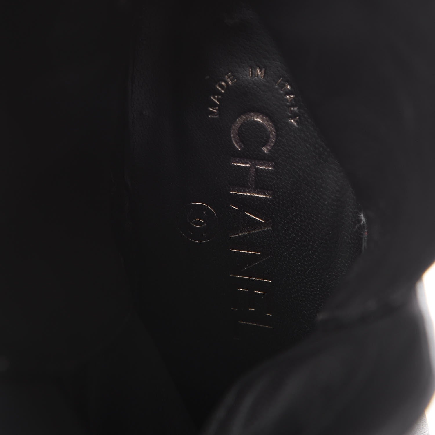 Chanel Calfskin Ankle Boots 35 Black 9 of 10