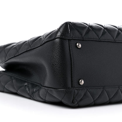 Chanel Caviar Quilted City Shopping Tote Black 8 of 14