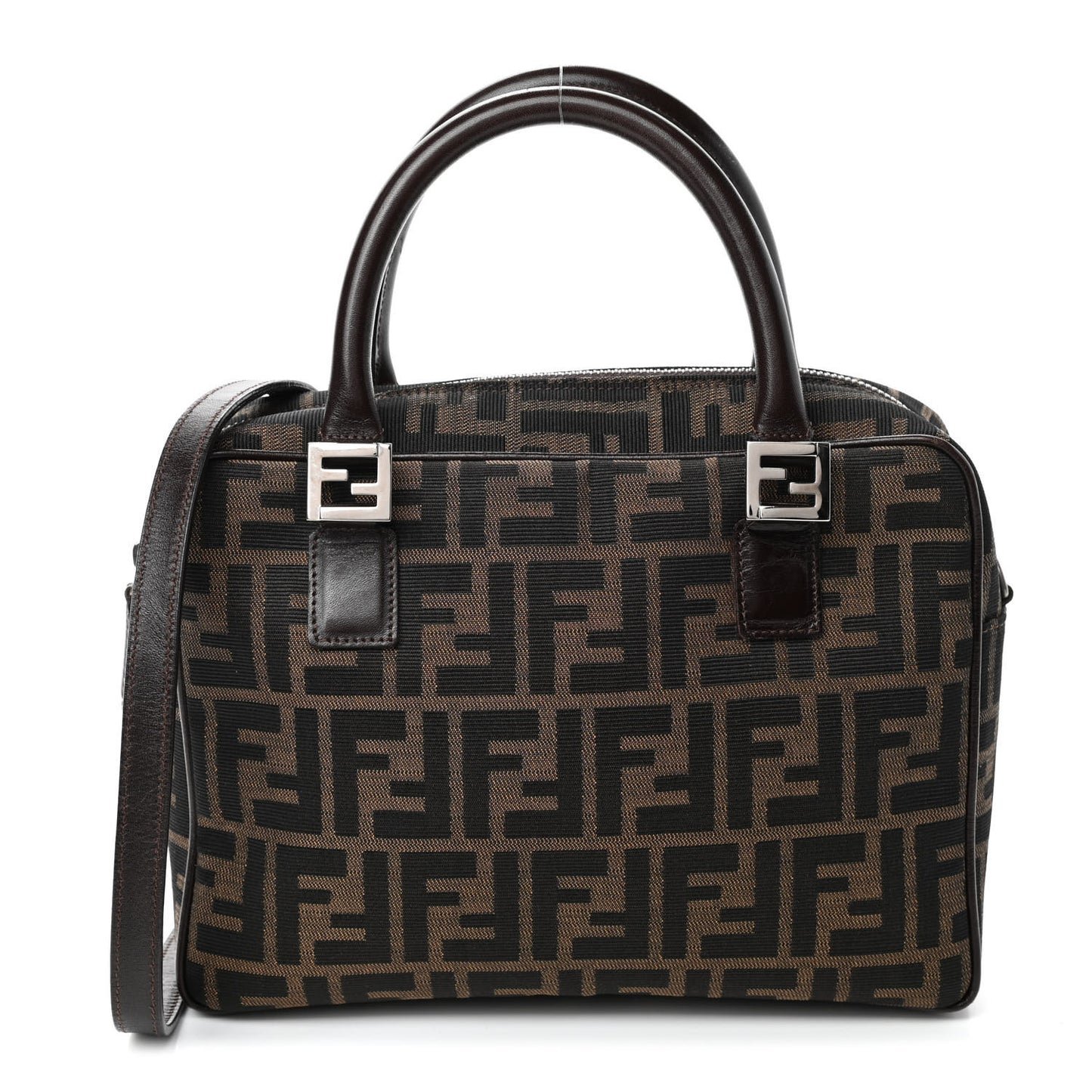 Zucca Top Handle Tote Tobacco