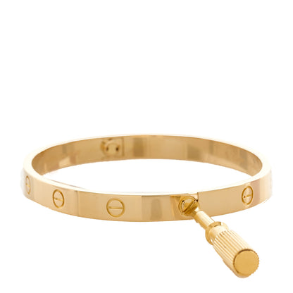 Cartier 18K Yellow Gold LOVE Bracelet 19 8 of 9