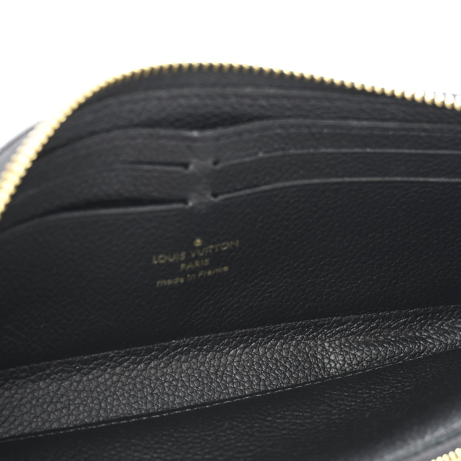 Louis Vuitton Empreinte Clemence Wallet Black 5 of 9