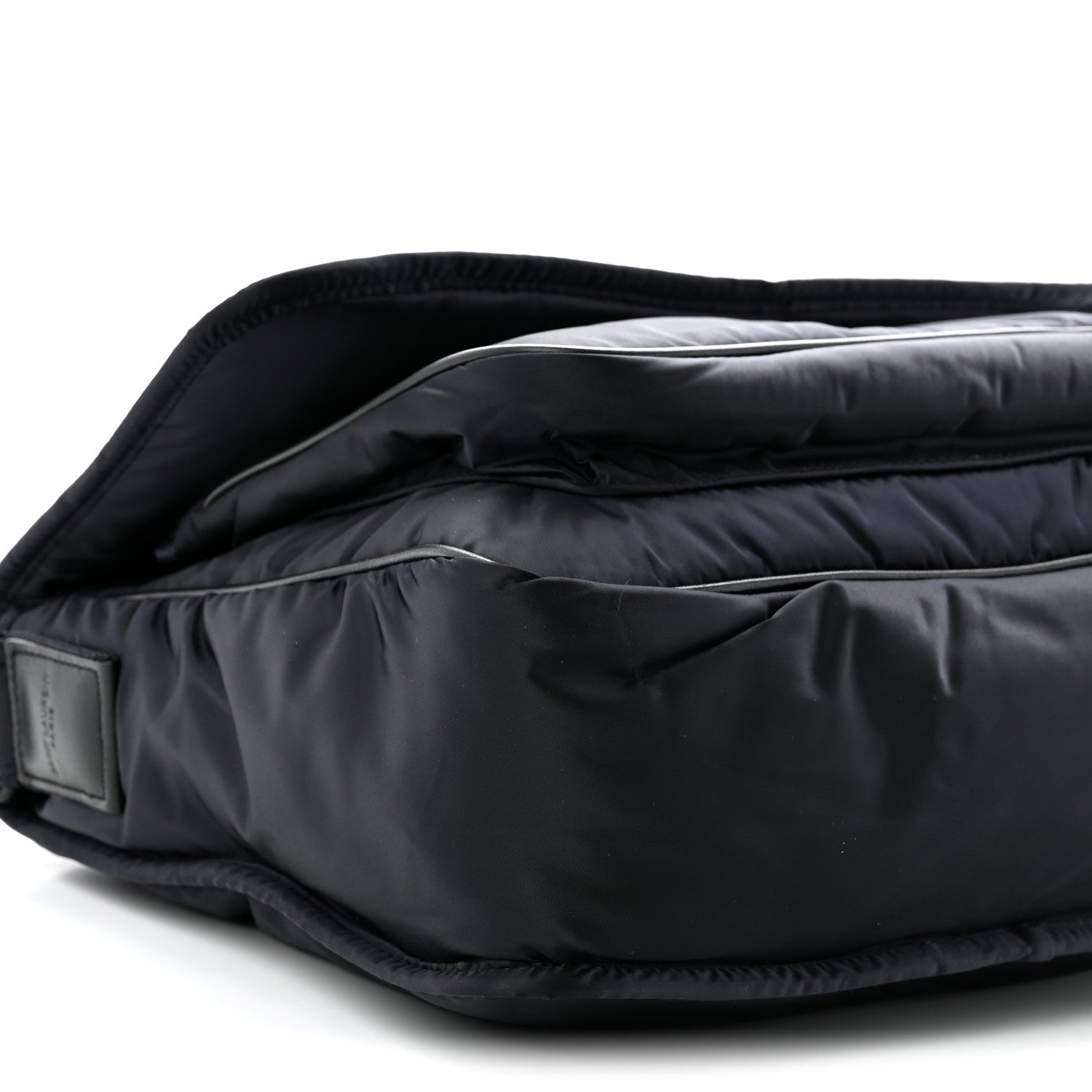 Saint Laurent Econyl Nylon Niki Messenger Blueberry Black 9 of 11