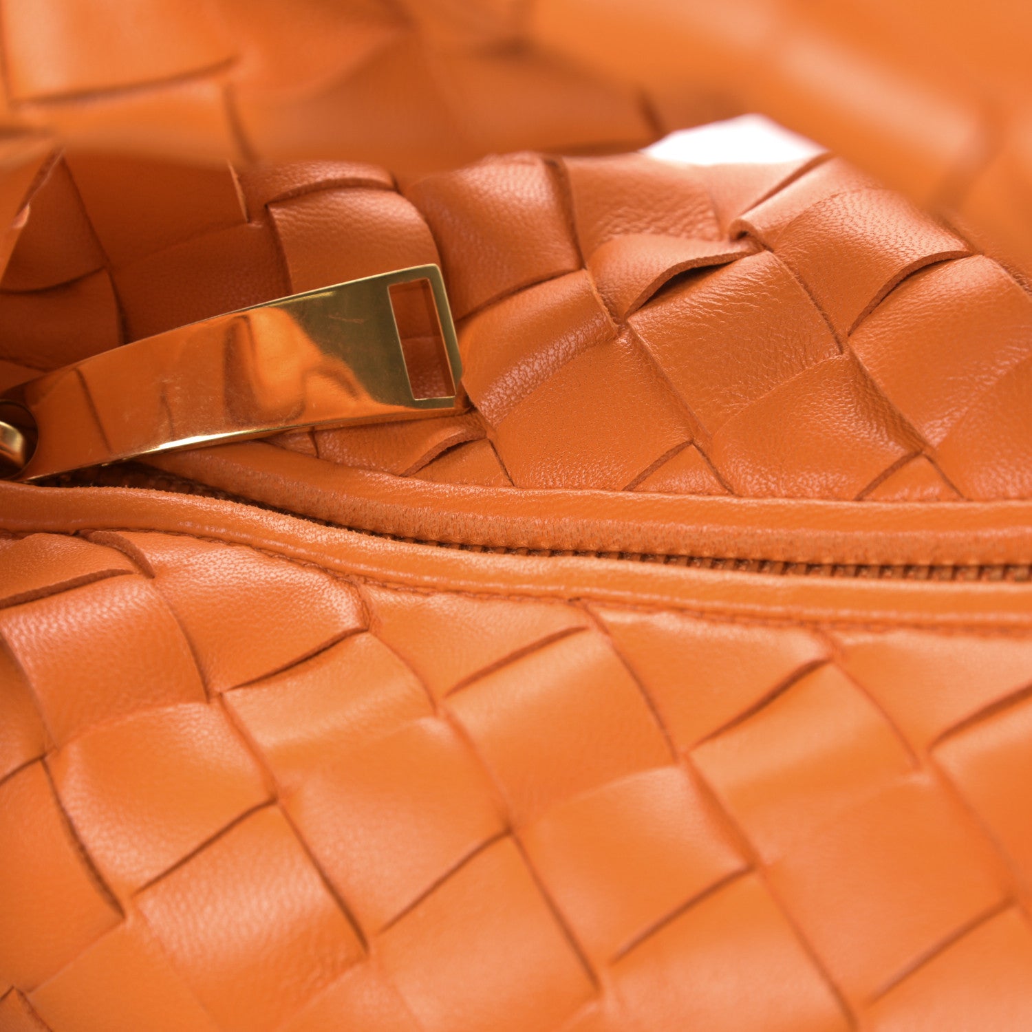 Bottega Veneta Nappa Intrecciato Mini BV Light Orange 11 of 11