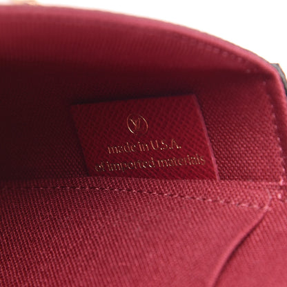 Louis Vuitton Monogram Pochette Felicie Chain Wallet Fuchsia 11 of 13