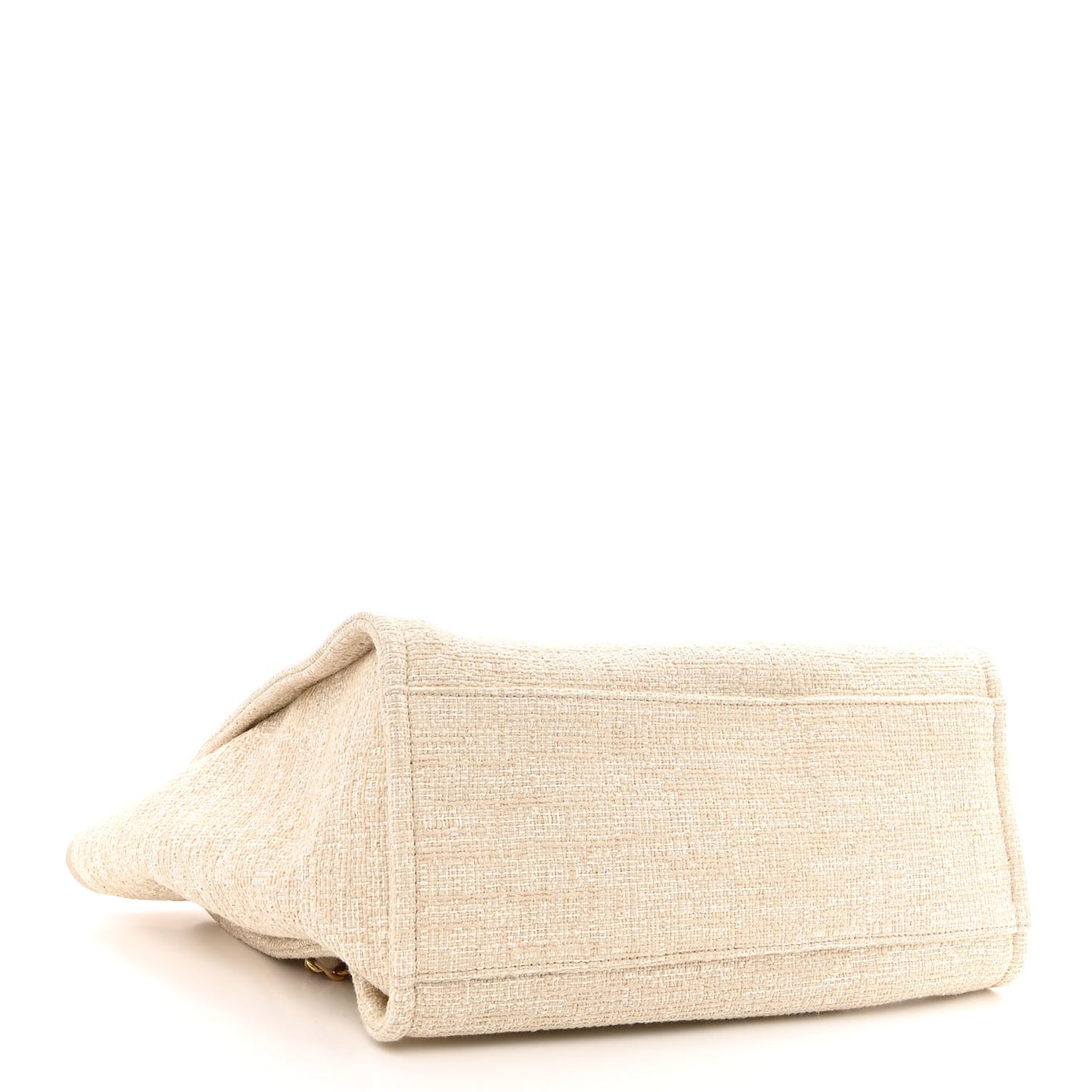 Canvas Medium Deauville Tote Light Beige