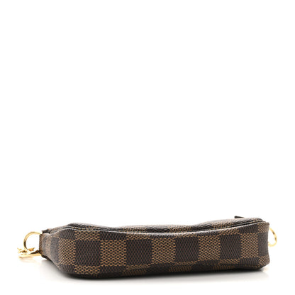 Louis Vuitton Damier Ebene Mini Pochette Accessories 4 of 11