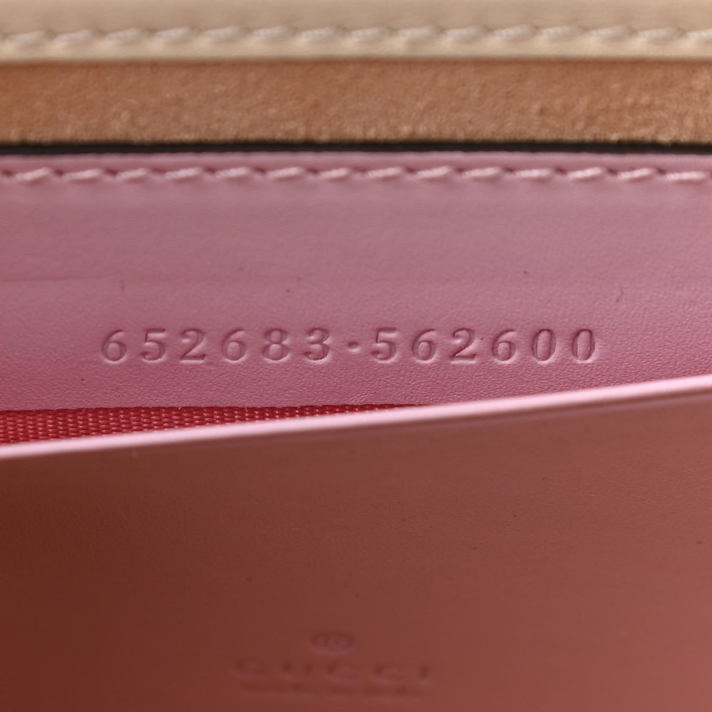 GG Supreme Monogram Les Pommes Mini Padlock Top Handle Shoulder Bag Beige Ebony Multicolor Cotton Candy Pink