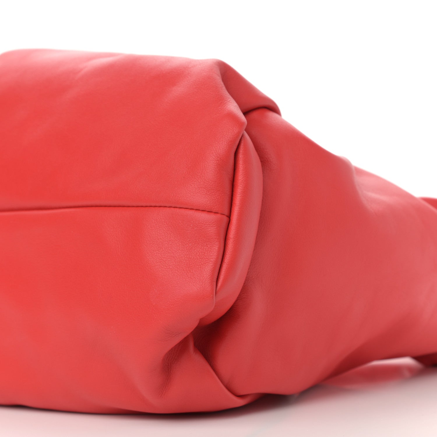 Bottega Veneta Smooth Butter Calfskin Small The Shoulder Pouch Red 10 of 10