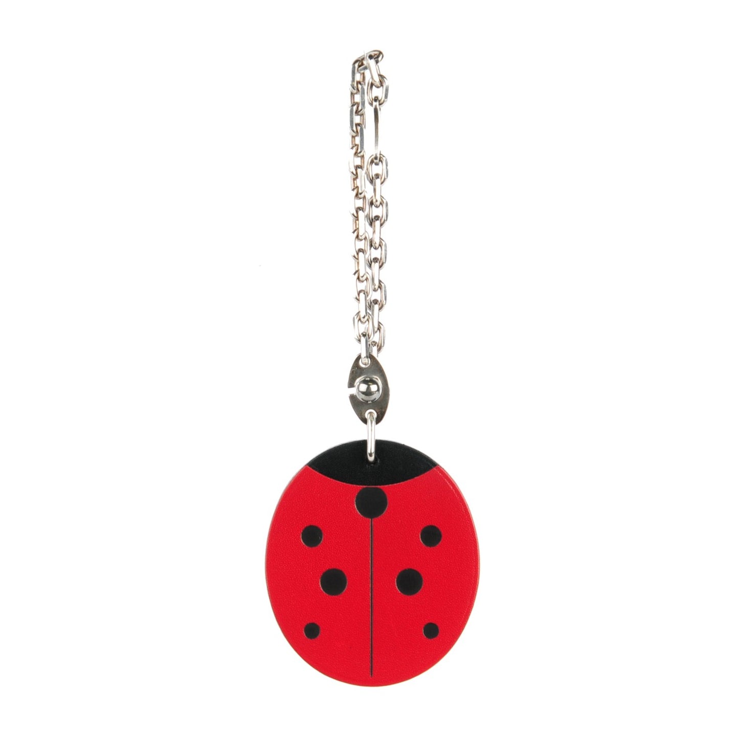 Box Lady Bug Key Chain Bag Charm