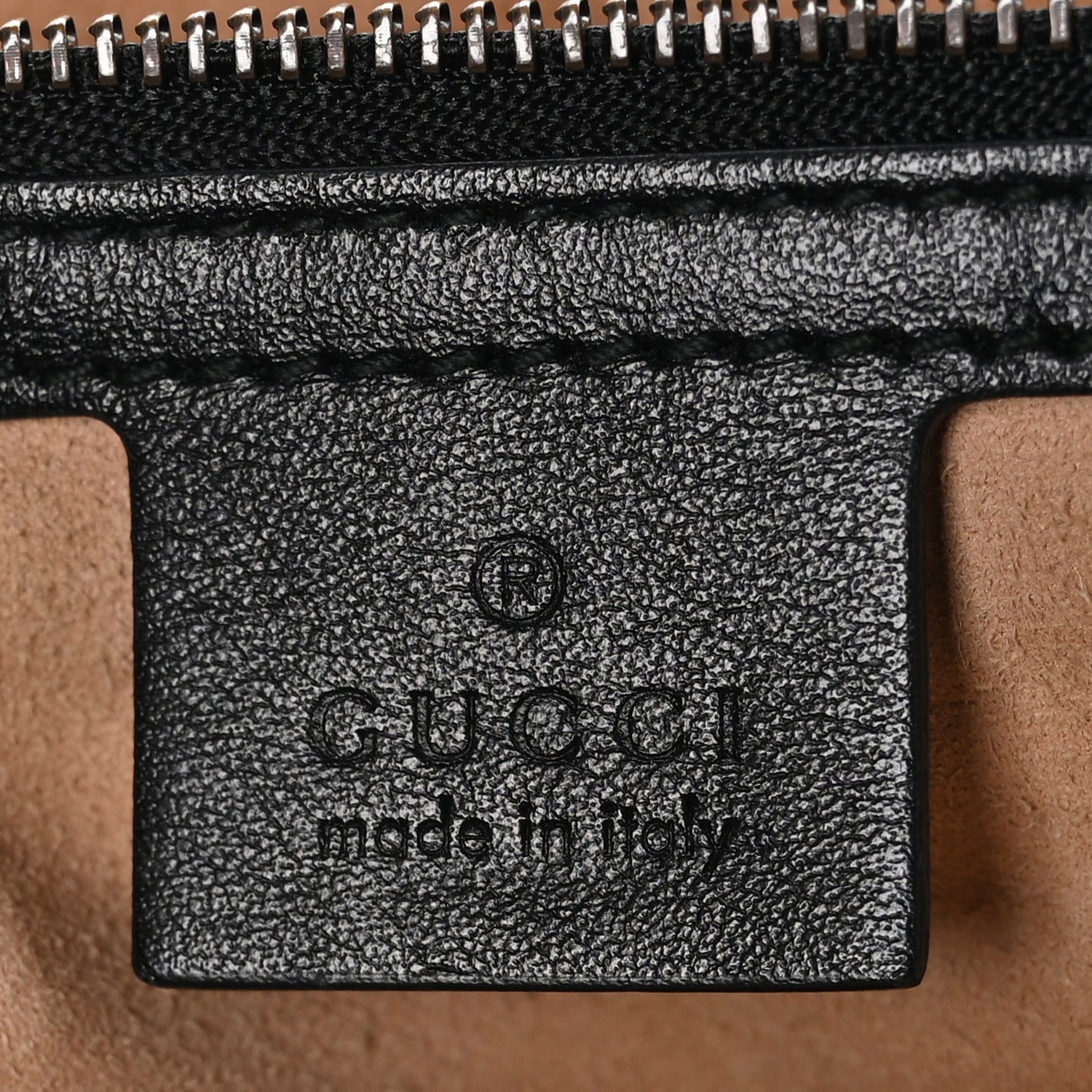 Gucci Calfskin Matelasse Large GG Marmont Shoulder Bag Black 6 of 15