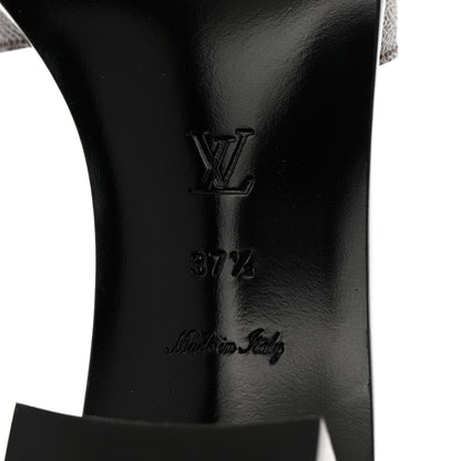 Louis Vuitton Monogram Lock It Mules 37.5 8 of 11