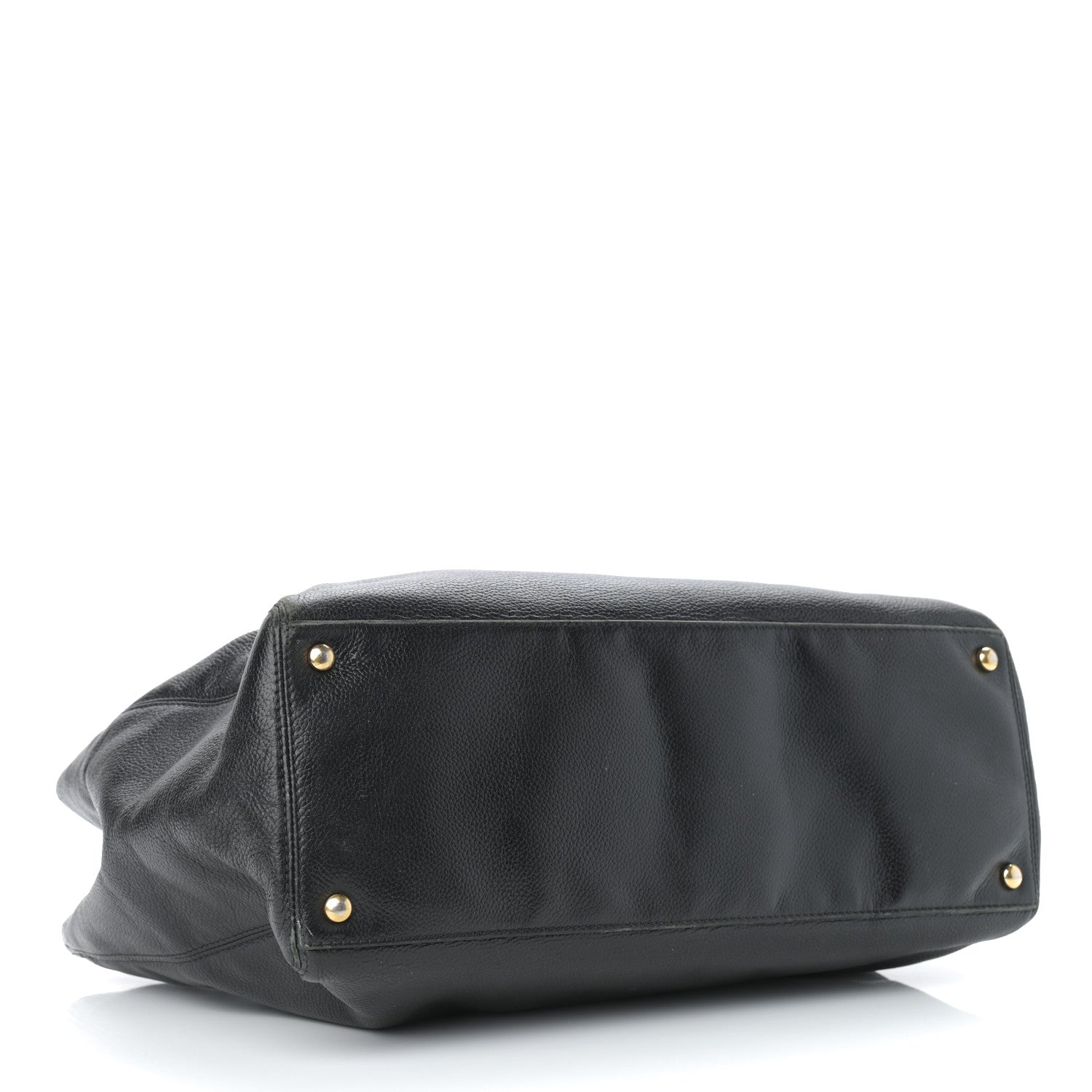 Chanel Calfskin Cerf Executive Shopper Tote Black 3 of 12