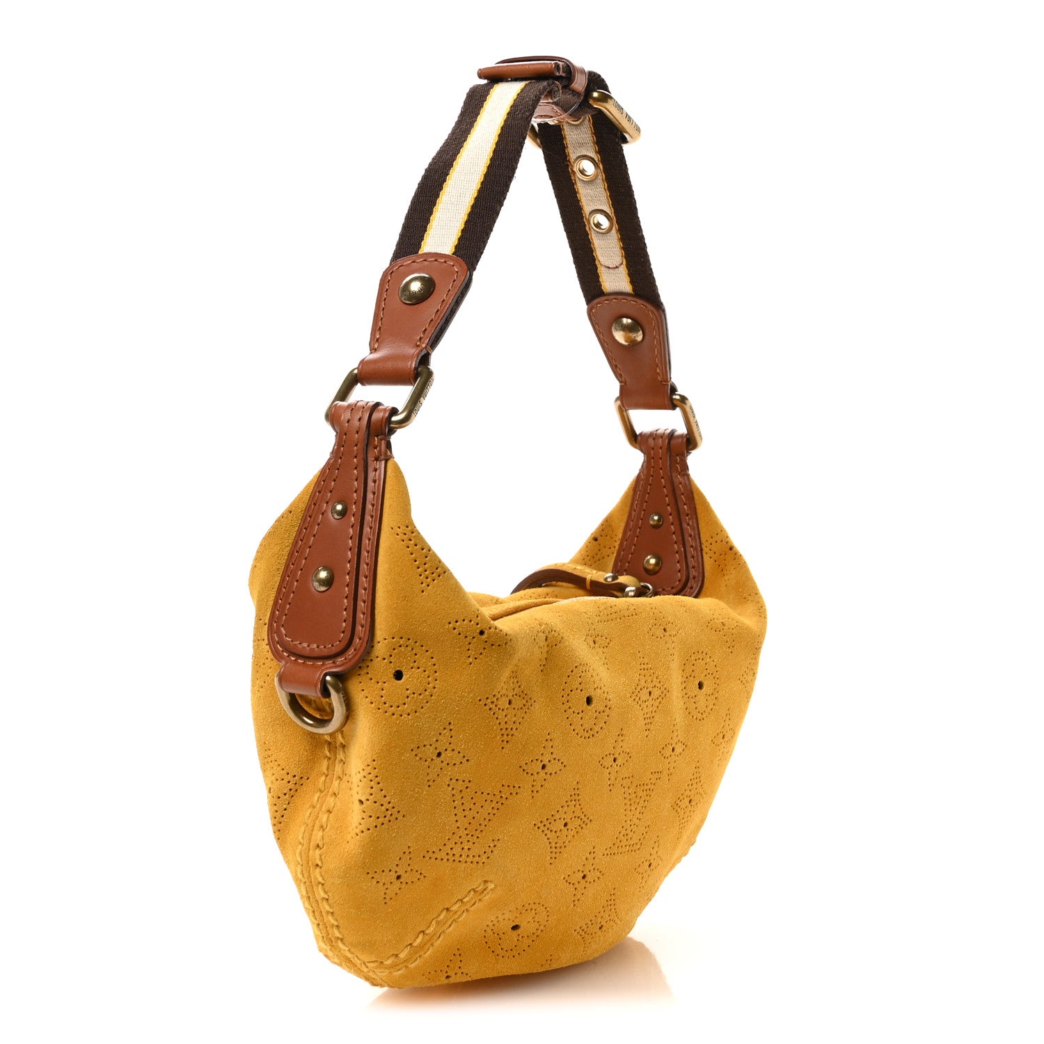 Louis Vuitton Suede Mahina Onatah PM Maize 3 of 10