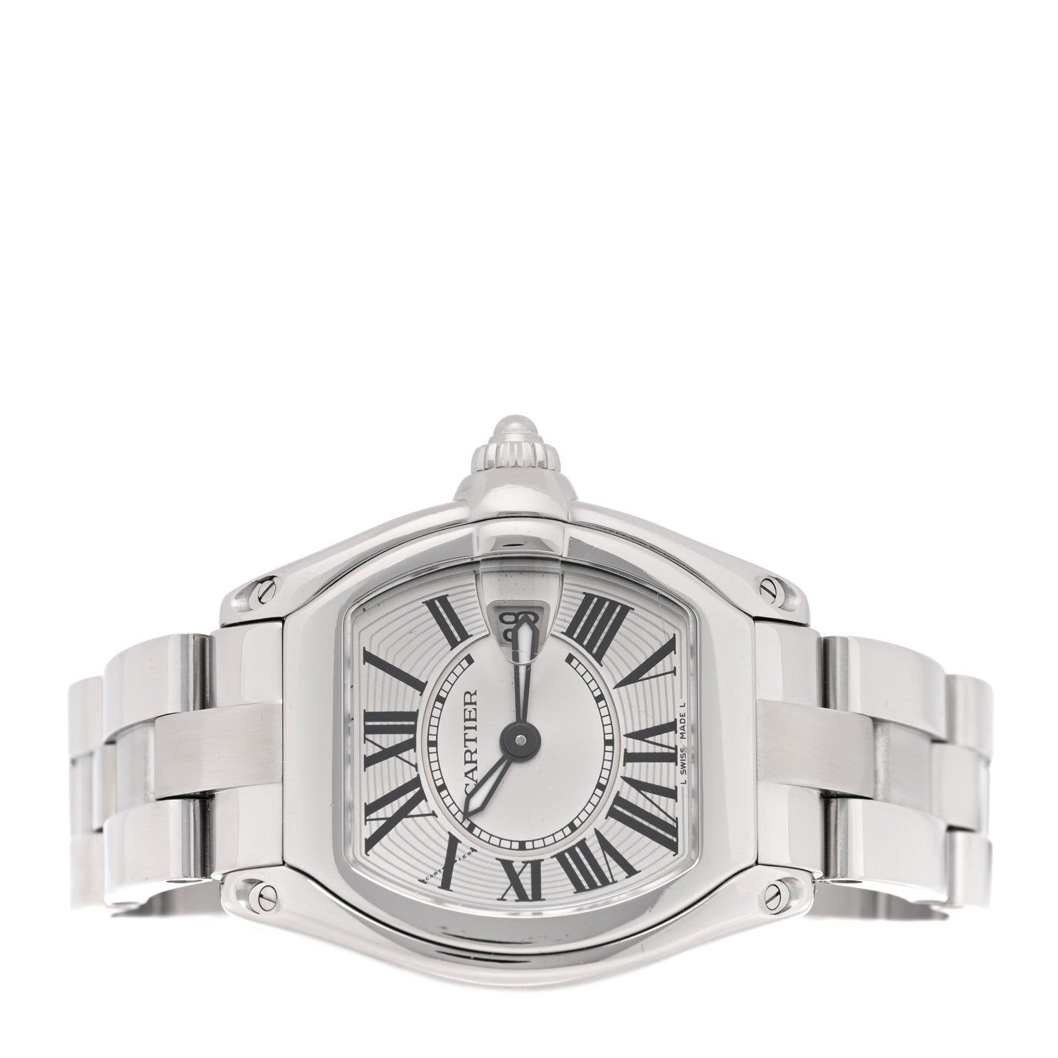 Cartier Stainless Steel 31mm Roadster Quartz Watch 2 of 5
