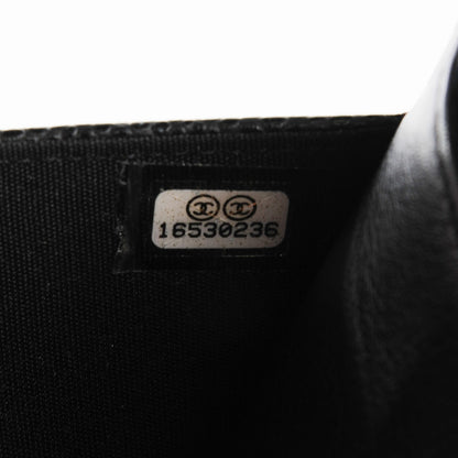 Chanel Caviar Timeless CC Wallet On Chain WOC Black 9 of 9