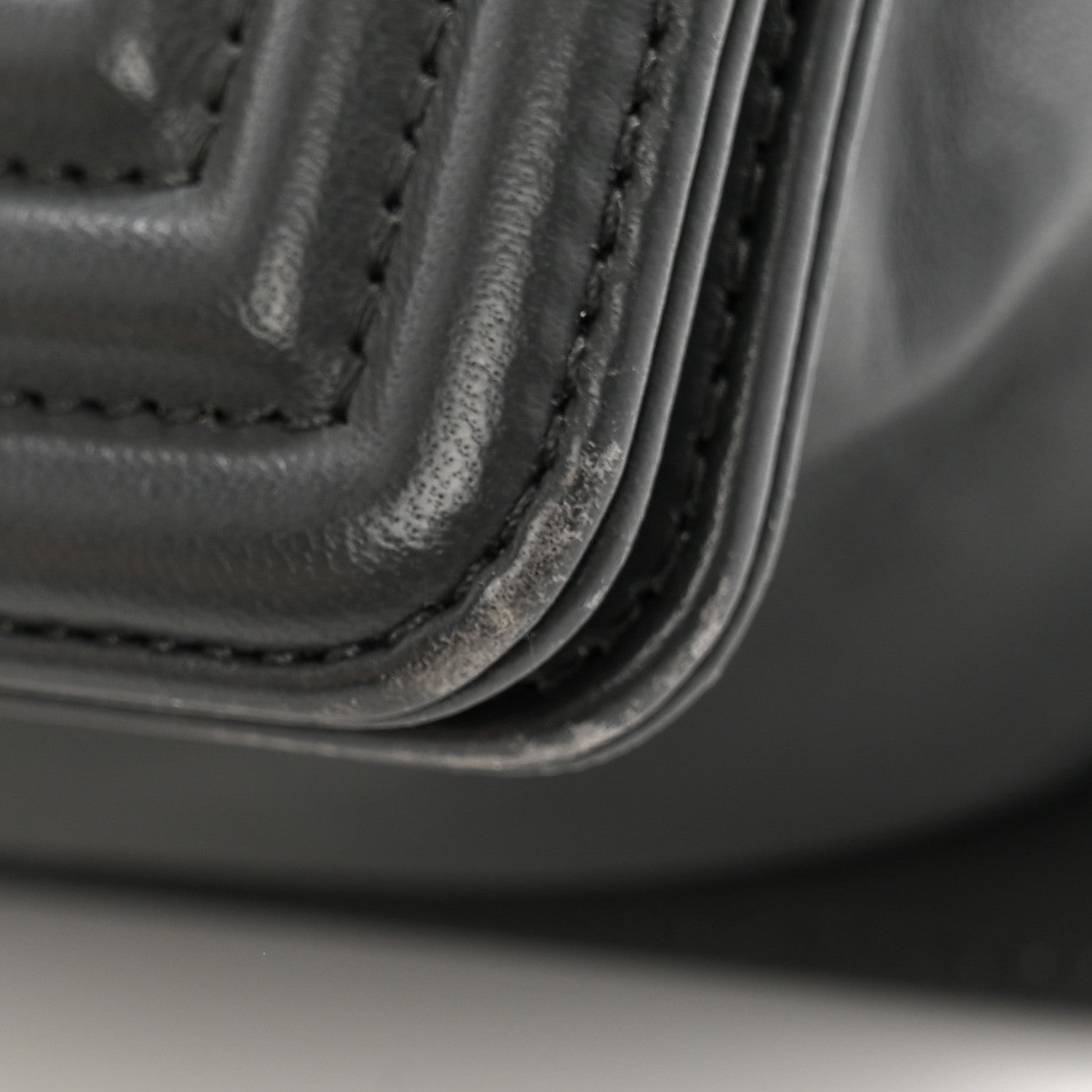 Chanel Calfskin Quilted Small Boy Flap Dark Grey 11 of 15