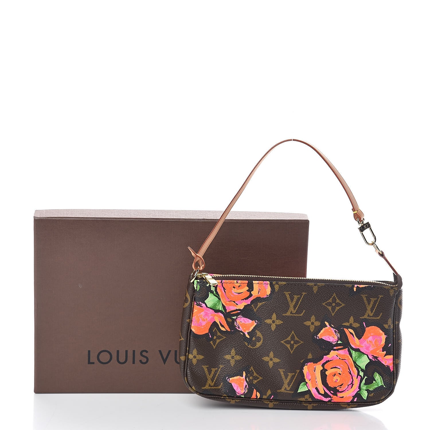 Louis Vuitton Monogram Roses Pochette Accessories 8 of 8
