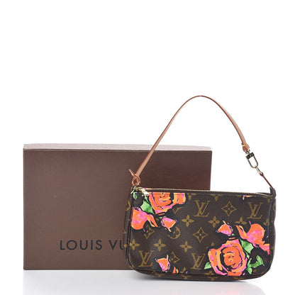 Louis Vuitton Monogram Roses Pochette Accessories 8 of 8