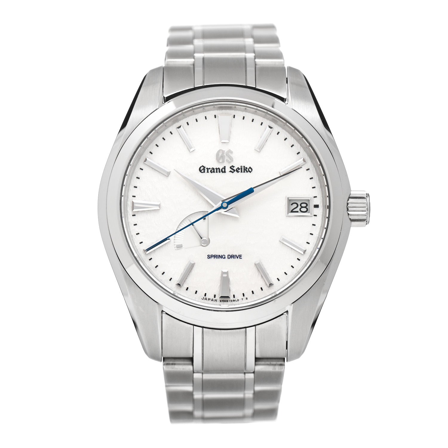 Grand Seiko Titanium 41mm Snowflake Spring Drive Automatic Watch SBGA211 1 of 5