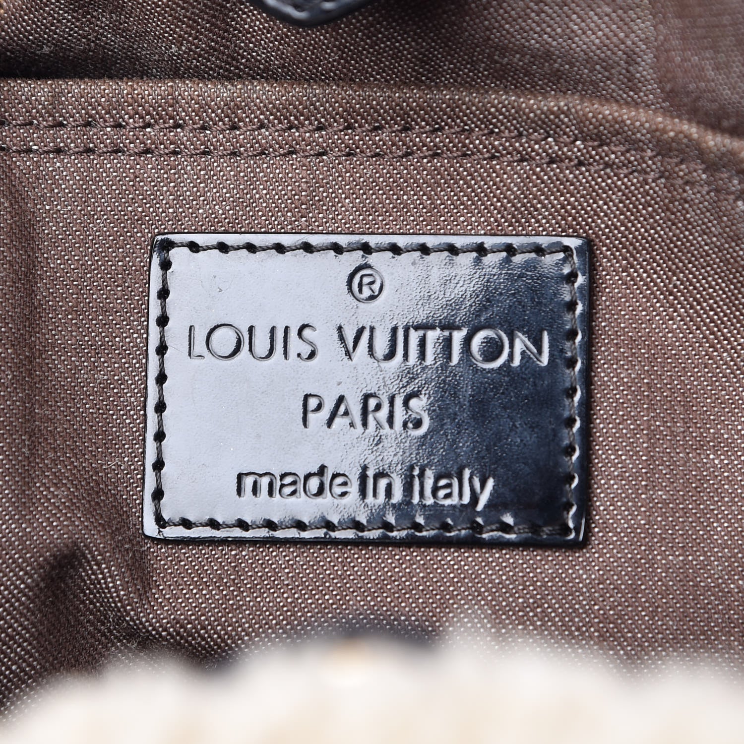 Louis Vuitton Patent Monogram Shearling Sac Thunder 7 of 11
