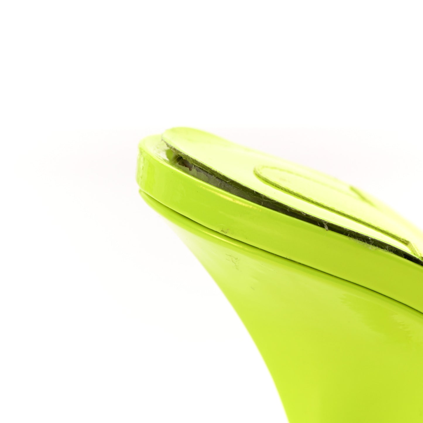 PVC Just Arch 100 Slide Sandals 36 Neon Yellow