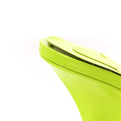 Christian Louboutin PVC Just Arch 100 Slide Sandals 36 Neon Yellow 11 of 18